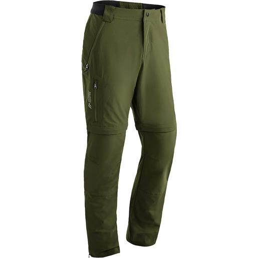 Maier Sports norit zip 2.0 m pants verde s / regular uomo