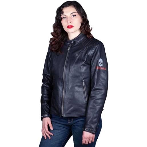 Helstons emilia leather jacket s donna