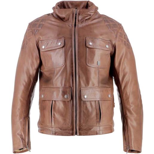 Helstons hunt leather jacket s uomo