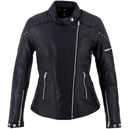 Helstons janis leather jacket nero s donna