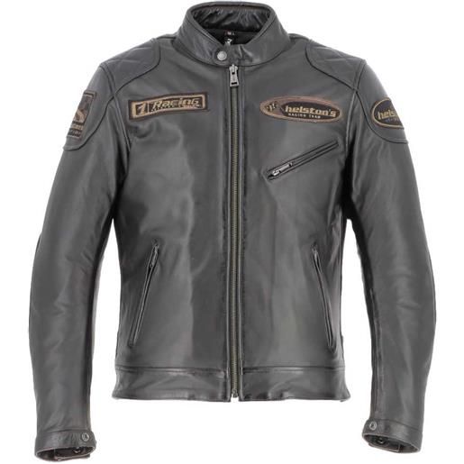 Helstons trevor leather jacket s uomo
