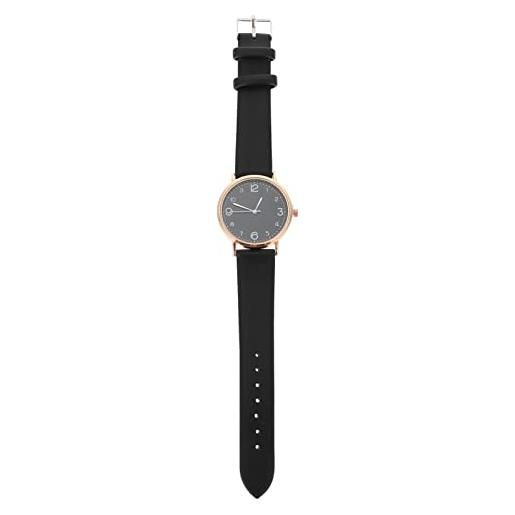 PartyKindom 1 pc guarda orologi da uomo orologio da cintura regolabile orologio da polso in pelle braccialetto per le donne regalo per gli uomini casuale quarzo cinturino in pelle da donna
