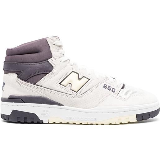 New Balance sneakers alte 650 - bianco