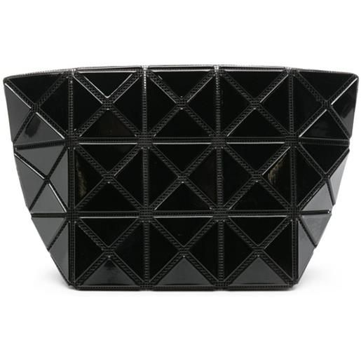 Bao Bao Issey Miyake prism geometric-panelled clutch bag - nero