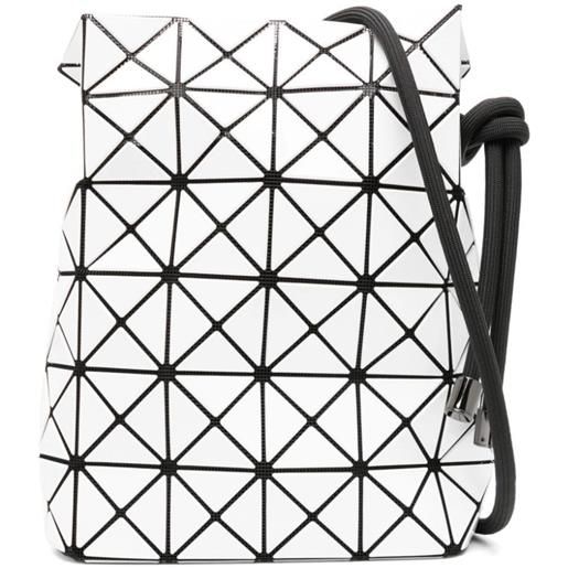 Bao Bao Issey Miyake wring geometric-panelled bucket bag - bianco