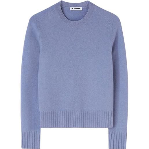 Jil Sander maglione girocollo - blu