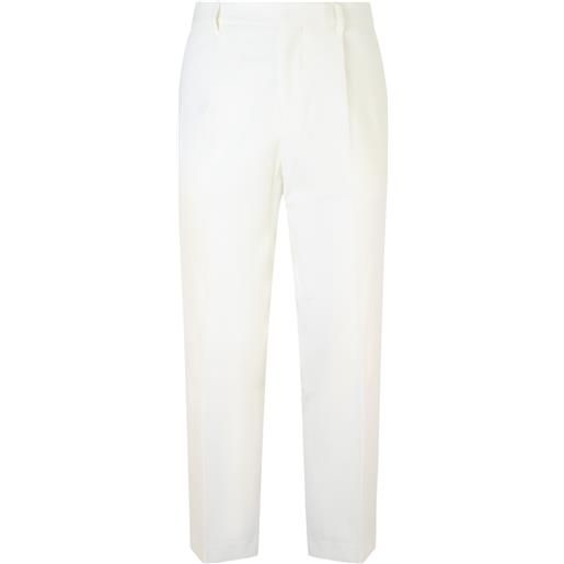 DANIELE ALESSANDRINI pantalone bianco per uomo