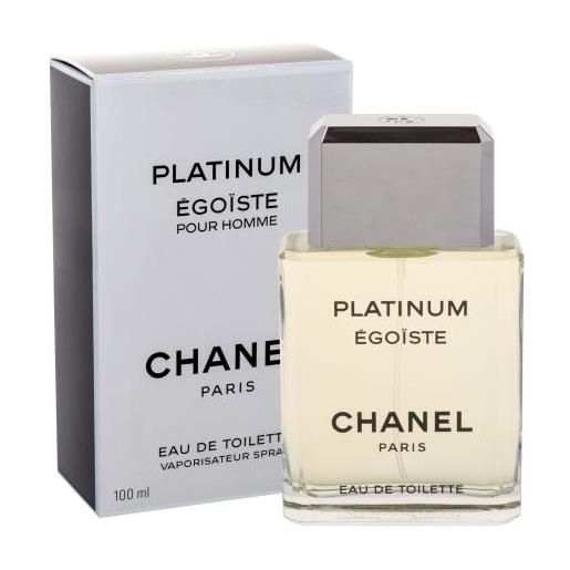 Chanel platinum égoïste pour homme 100 ml eau de toilette per uomo