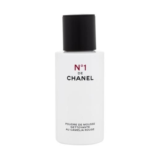 Chanel no. 1 powder-to-foam cleanser schiuma detergente in polvere con estratto di camelia 25 g per donna