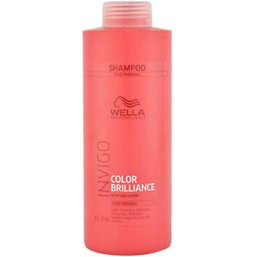 Wella Professionals wella invigo color brilliance shampoo capelli sottili 1000 ml