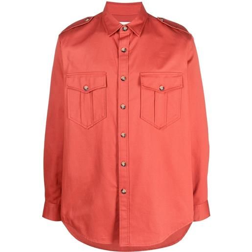 MARANT camicia con dettaglio - arancione