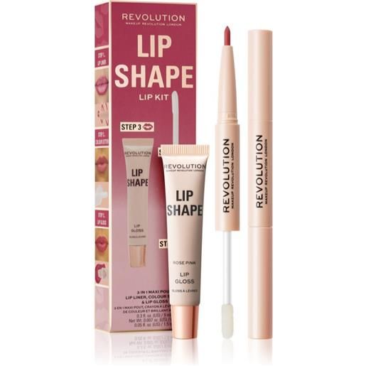 Makeup Revolution lip shape kit 1 pz