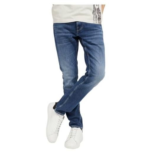 Guess uomo pantaloni jeans 5 tasche miami m2yan1d4q42 52 blu carry mid. 2crm