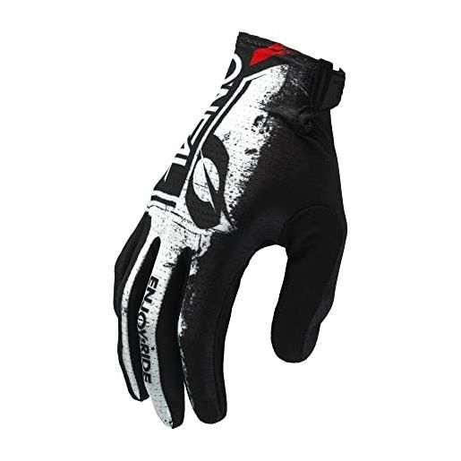 O'NEAL | guanti ciclismo e motocross | mx mtb dh fr | materiali durevoli e flessibili, palmo ventilato | matrix glove shocker v. 23 | adulto | nero rosso | taglia s