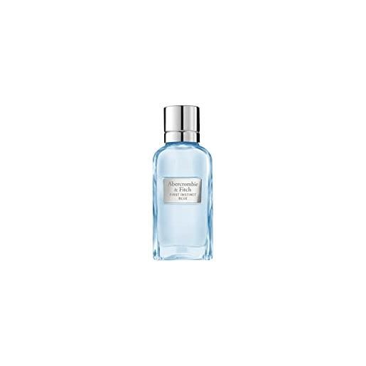 Abercrombie & Fitch first instinct blue 30ml mujeres - eau de parfum (salted sea air, jasmine, vanilla, sandalwood, aerosol, 1 pieza)
