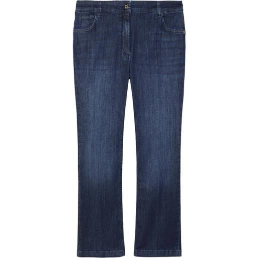 ELENA MIRO jeans donna kick flare in cotone sostenibile 44