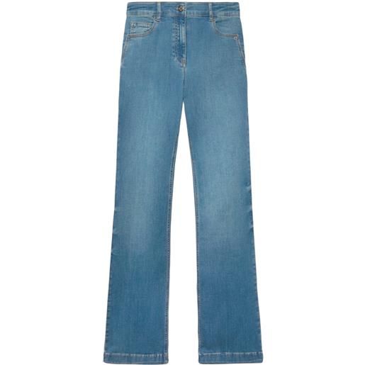 ELENA MIRO jeans donna flare in cotone sostenibile 50