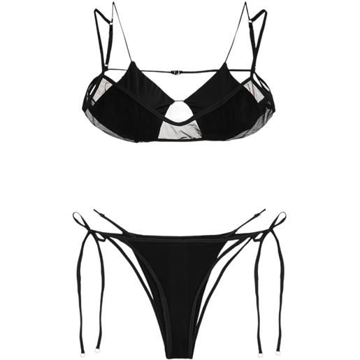 ME FUI bikini donna top e slip brasiliano regolabile twist s