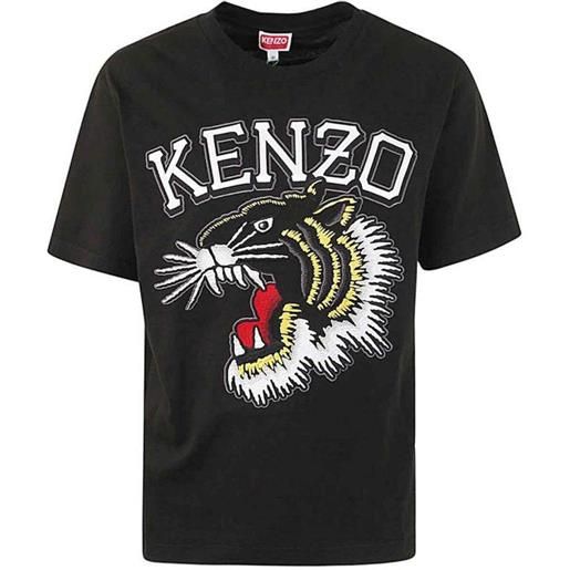 Kenzo t-shirt classica universitaria tiger