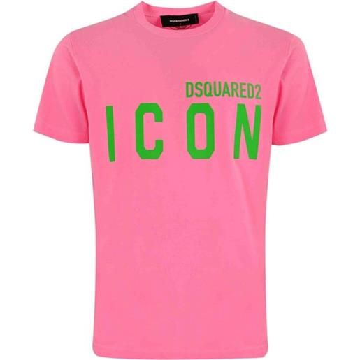Dsquared2 t-shirt in cotone con icona