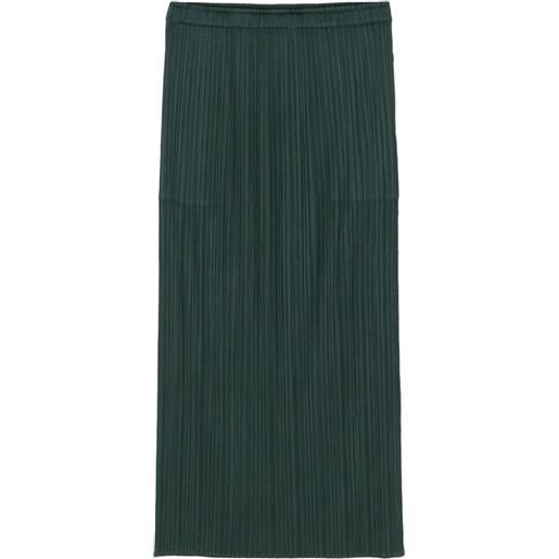 Pleats Please new colorful basics 3 long skirt