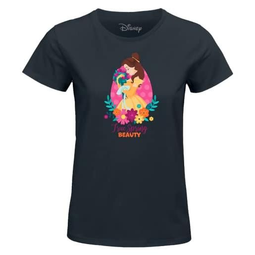 Disney wodprints015 t-shirt, navy, m donna