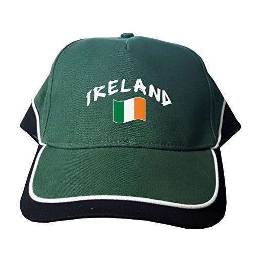 Supportershop irlande, berretto unisex, verde, taglia unica