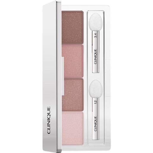 Clinique make-up occhi all about shadow quads pink chocolate