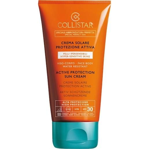 Collistar cura del sole sun protection active protection sun cream face - body spf 30
