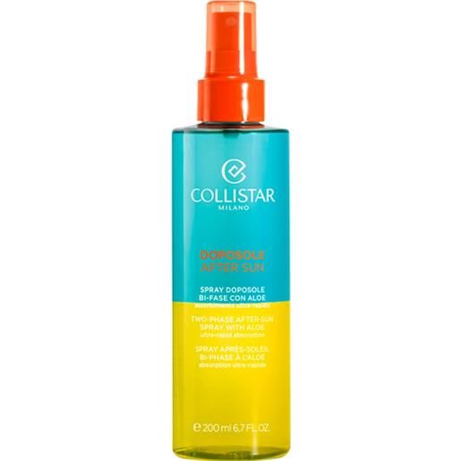 Collistar cura del sole after sun two-phase after sun spray with aloe