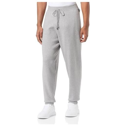 REPLAY uk2518 recycled polyester blend pantaloni casual, medium grey melange m06, s uomo