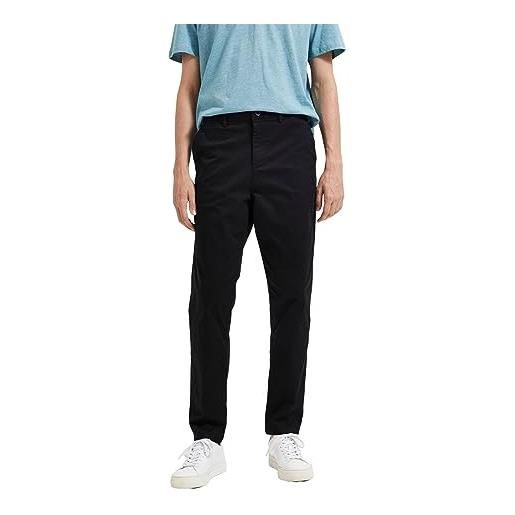SELECTED HOMME seleted homme slhslimtape-new miles 172 flex pants w n chino, nero, 32w x 32l uomo