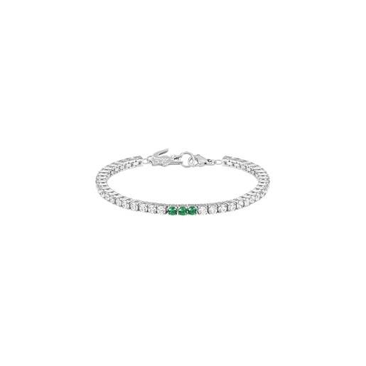 Lacoste braccialetto a catena da donna collezione duchess con cristalli - 2040278
