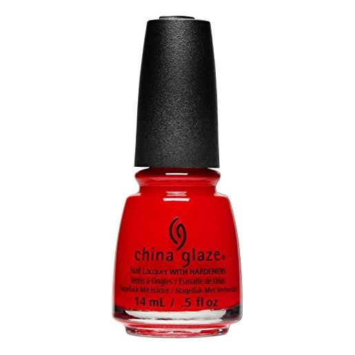 China Glaze nail lacquer flame-boyant (red neon) - 14 ml