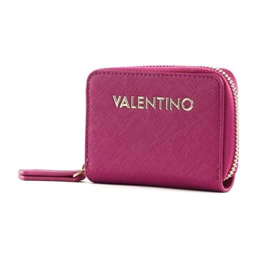Valentino zero re zip wallet fuxia