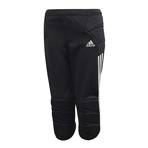 adidas tierro goalkeeper 3/4 pant, pantaloni bambino, black, 116