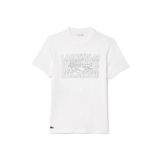 Lacoste-men s tee-shirt-th7505-00, nero, xs