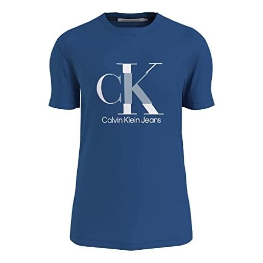 Calvin Klein t-shirt uomo j30j323299 blu j30j323299 xxl