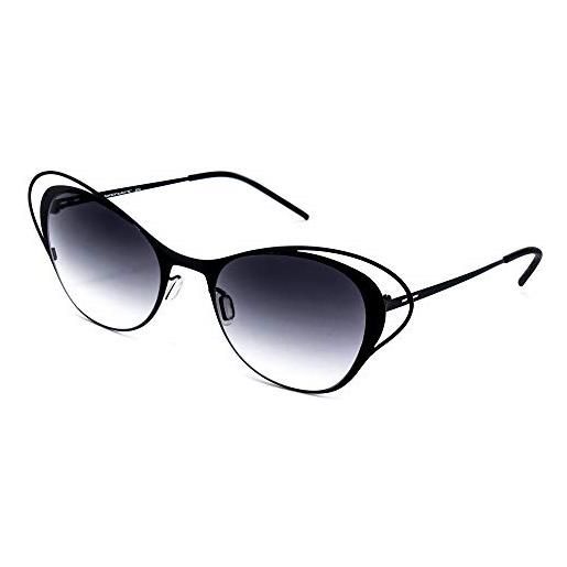 ITALIA INDEPENDENT 0219-009-000 occhiali da sole, nero (nero), 52.0 donna