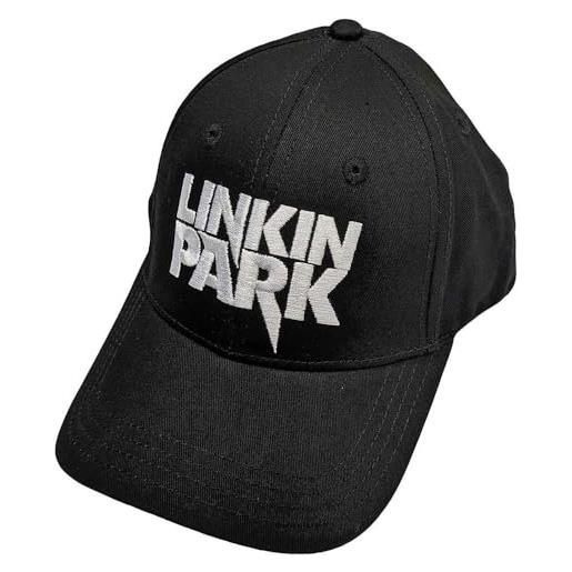 Rock Off officially licensed products linkin park band logo cappellino da baseball size one size