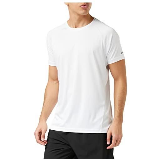 Craft core unify-maglietta da allenamento t-shirt, bianco, s uomo