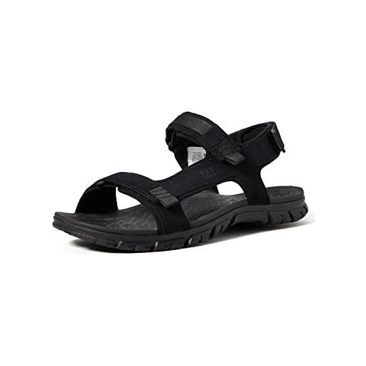 Cat Footwear atchison, sandali a punta aperta uomo, nero (mens black), 46 eu