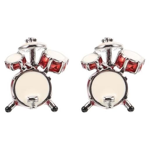 Vaguelly gemelli per batteria dropshipping di ottone gemelli del tamburo 2pcs gemelli per tamburi jazz
