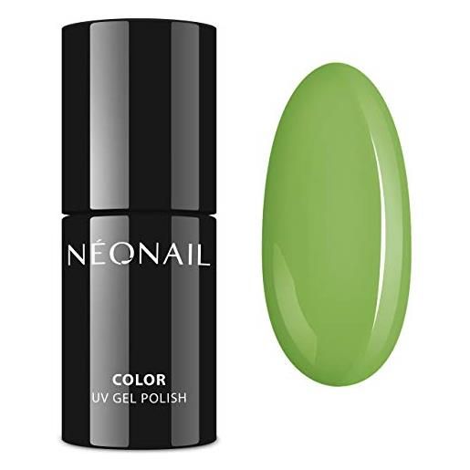 NeoNail Professional néonail smalto uv per unghie mrs adventure 7777-7, 7,2 ml, verde chiaro