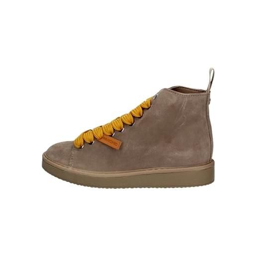 Panchic p01 ankle boot walnut yellow