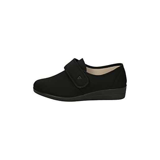 Valleverde scarpe casual donna pantofole comode con strappo ciabatte nere 42 eu