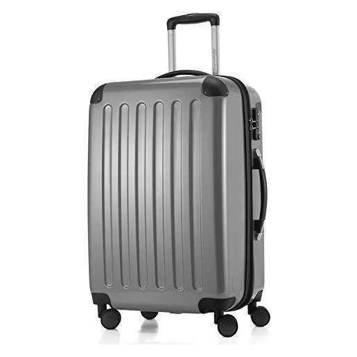 Hauptstadtkoffer alex tsa r1, luggage suitcase unisex, argento, 65 cm