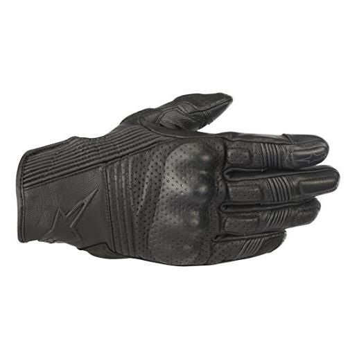 Alpinestars 1568977 mustang v2 guanti in pelle, nero, xxl, confezioni da 2