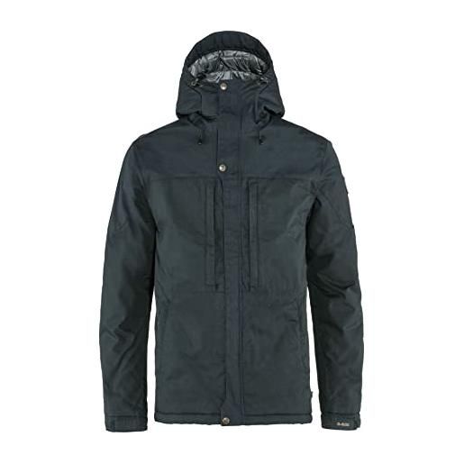 Fjällräven skogsö padded jacket m, giacca invernale, uomo, nero, xl