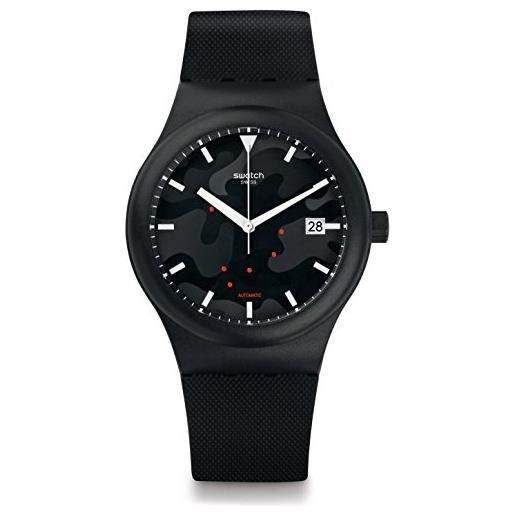 Swatch orologio digitale automatico uomo con cinturino in silicone suta401